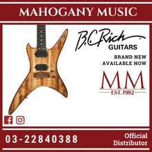 B.C. Rich Stealth Legacy Exotic Natural Transparent Finish Electric Guitar