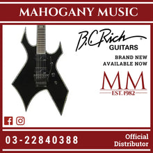 B.C. Rich Warlock Extreme With Floyd Rose Black Onyx Finish Electric Guitar