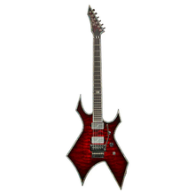 B.C. Rich Warlock Extreme Exotic With Floyd Rose Black Cherry Burst Finish Electric Guitar