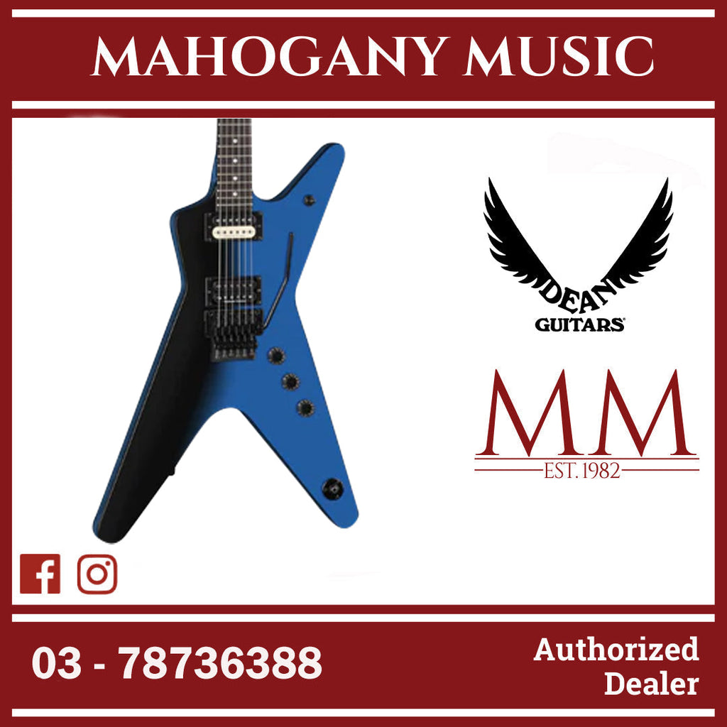 Dean ML 79 Floyd Duncans Electric Guitar – Black Blue Fade