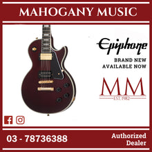 Epiphone Jerry Cantrell "Wino" Les Paul Custom Electric Guitar, Case Included - Wine Red