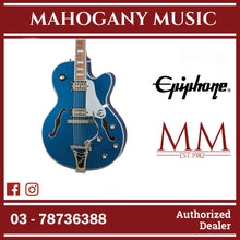 Epiphone Emperor Swingster Hollowbody Electric Guitar - Delta Blue Metallic