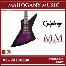 Epiphone Extura Prophecy Electric Guitar - Purple Tiger Aged Gloss