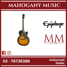 Epiphone J-200 EC Studio Acoustic-Electric Guitar - Vintage Sunburst