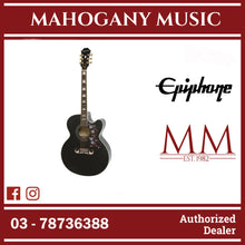 Epiphone J-200 EC Studio Acoustic-Electric Guitar - Black