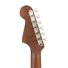 [PREORDER] Fender California Newporter Player Medium-Sized Acoustic Guitar, Walnut FB, Ice Blue Satin