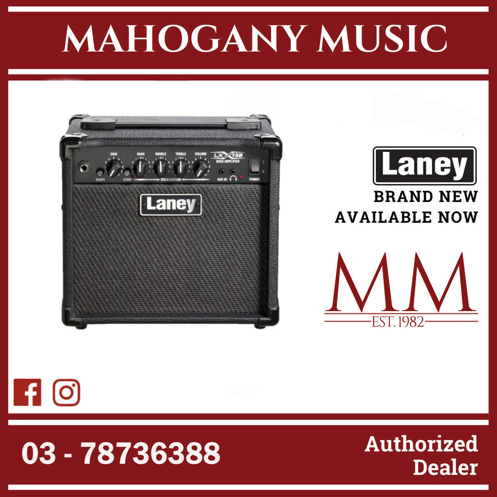 Laney LX15B LXB Series 15watt 2×5 Inch Bass Guitar Combo Amplifi