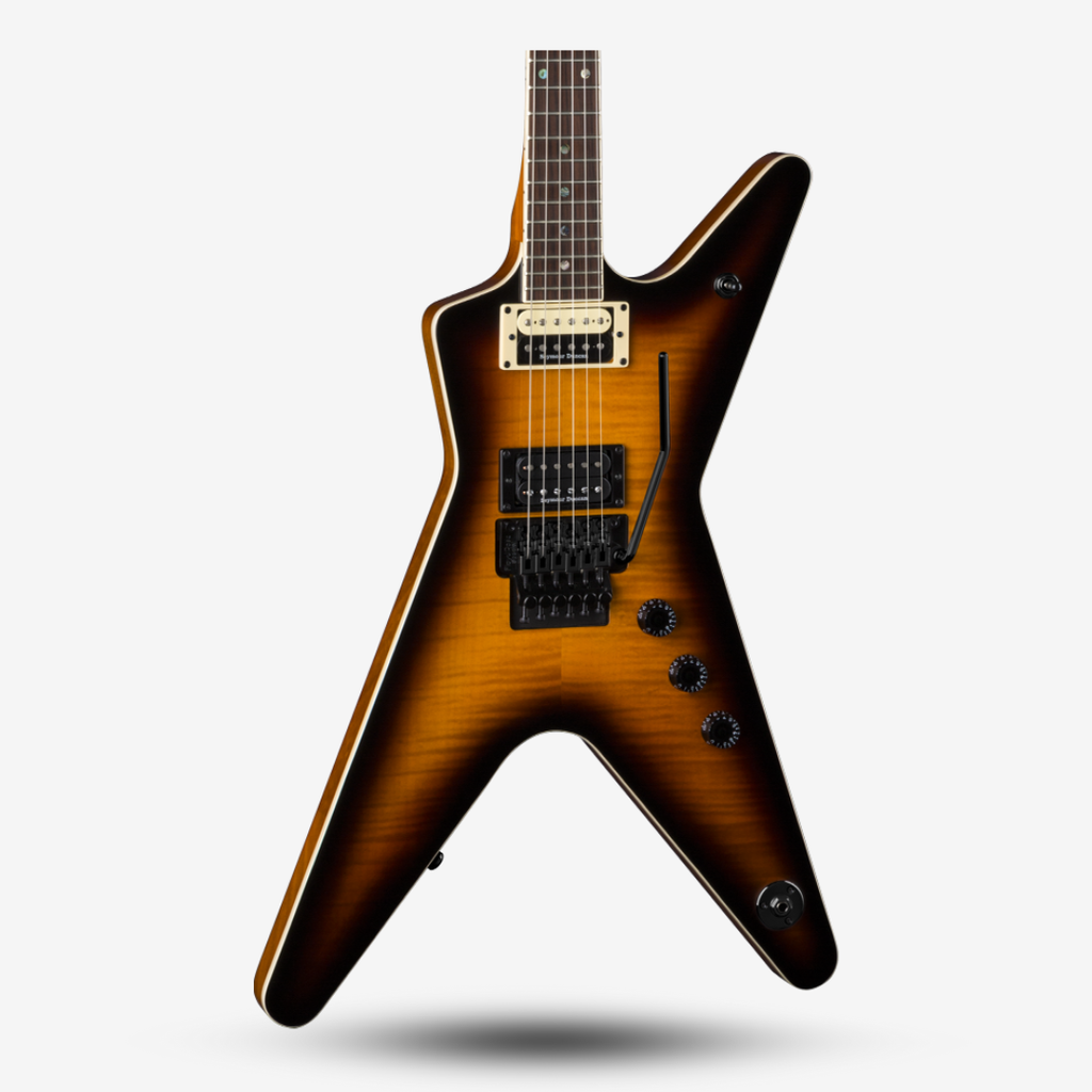 Dean ML 79 Floyd Flame Top Duncans Electric Guitar – Trans