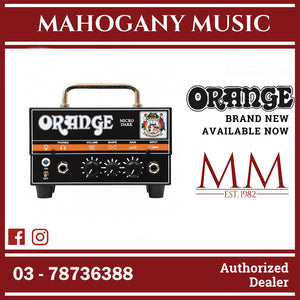 Orange Micro Dark Head with PPC112 60-watt 1x12 Speaker Cabinet - Black