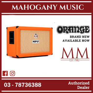 Orange PPC212 - 120-watt 2x12" Cabinet with Free Orange Amp Cover (Made in UK)