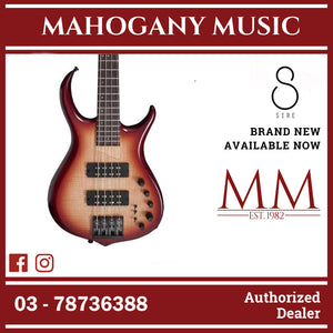 Sire Marcus Miller M7 Alder 4-String 2nd Gen Electric Bass Guitar - Brown Sunburst Satin