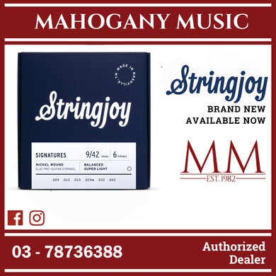 Stringjoy Signatures Electric Guitar Strings - 9/42