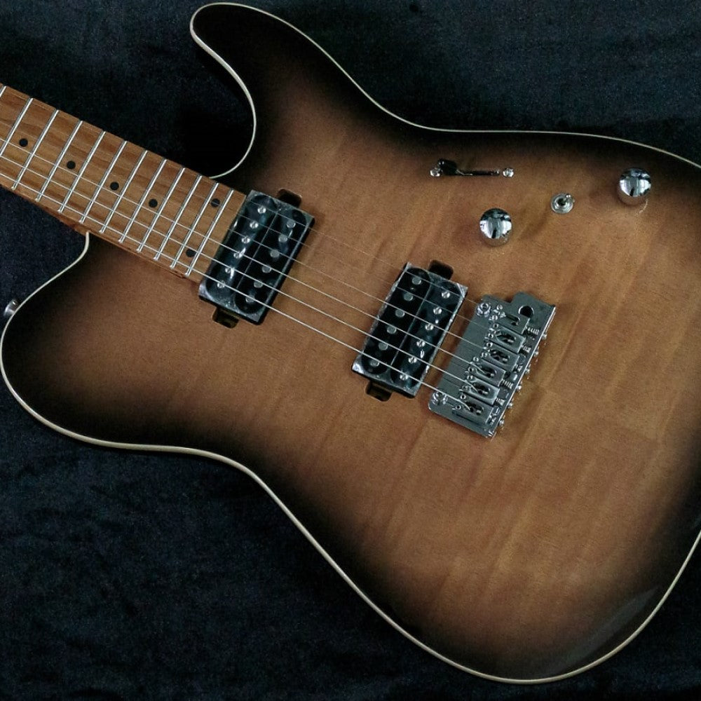 ギター Bacchus TAC24 FMH-RSM/M N-BK-Burst Bacchus TAC24 FMH-RSM/M-N-BL-B Universe Series Roasted Maple