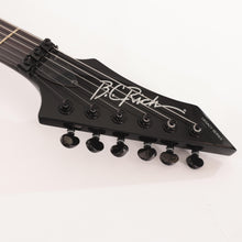 B.C. Rich Warlock Legacy with Floyd Rose Electric Guitar - Black Crackle