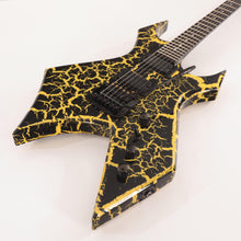 B.C. Rich Warlock Legacy with Kahler Electric Guitar - Yellow Crackle