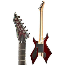 B.C. Rich Warlock Extreme Exotic With Floyd Rose Black Cherry Burst Finish Electric Guitar