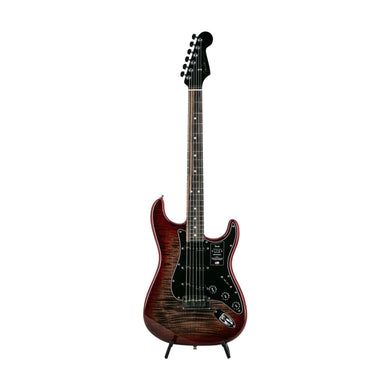 [PREORDER] Fender American Ultra Stratocaster Electric Guitar, Ebony FB, Umbra Burst