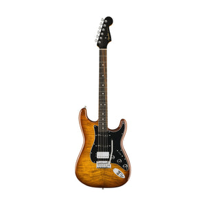 [PREORDER] Fender FSR American Ultra HSS Stratocaster Electric Guitar, Ebony FB, Tiger