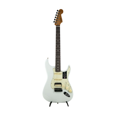 [PREORDER] Fender FSR American Ultra HSS Stratocaster Electric Guitar, RW FB, Sonic Blue
