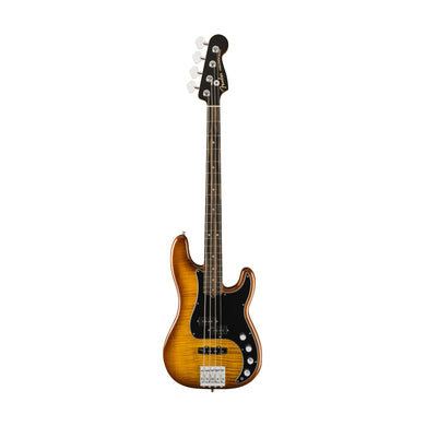 [PREORDER] Fender American Ultra Limited Edition Precision Bass Guitar, Ebony FB, Tiger