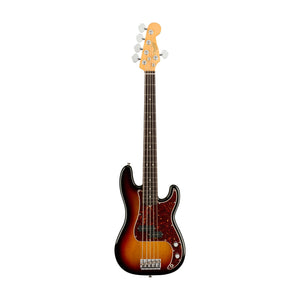 [PREORDER] Fender American Professional II Precision Bass V Electric Guitar, RW FB, 3-Tone Sunburst