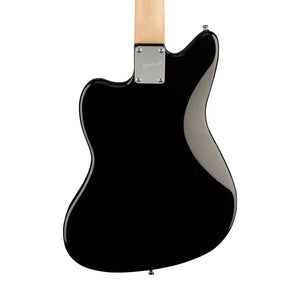 Squier FSR Bullet Mini HH Jazzmaster Electric Guitar, Maple FB, Black