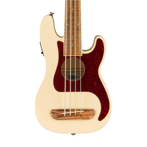 [PREORDER] Fender Fullerton Precision Bass Ukulele, Olympic White