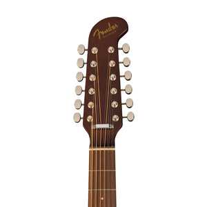 [PREORDER] Fender Villager 12-String Acoustic Guitar w/Bag, Walnut FB, Aged Natural