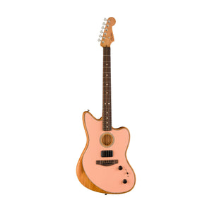 [PREORDER] Fender Acoustasonic Player Jazzmaster Electric Guitar, Shell Pink