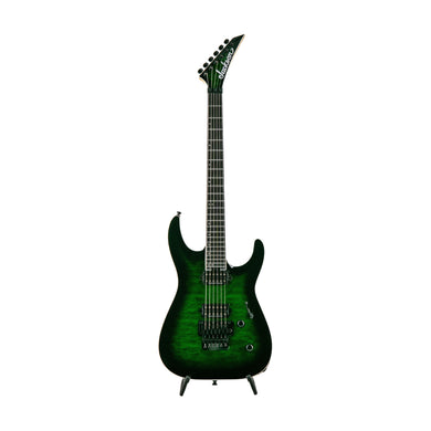 [PREORDER] Jackson Pro Plus Series Dinky DKAQ Electric Guitar, Ebony FB, Emerald Green