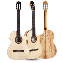 Cordoba C5-CET Limited - Solid Spruce Top, Maple Back & Sides with Pickup with Classical Guitar Bag, Mid Range Thinline Electric-Classical Guitar