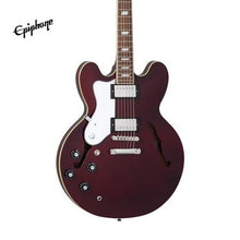 Epiphone Noel Gallagher Riviera Semi-hollow Left-handed Electric Guitar, Case Included - Dark Red Wine