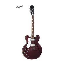 Epiphone Noel Gallagher Riviera Semi-hollow Left-handed Electric Guitar, Case Included - Dark Red Wine