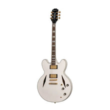 Epiphone Emily Wolfe "White Wolfe" Sheraton Semi-Hollow Electric Guitar, Case Included - Aged Bone White