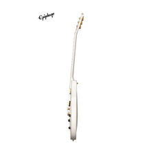 Epiphone Emily Wolfe "White Wolfe" Sheraton Semi-Hollow Electric Guitar, Case Included - Aged Bone White