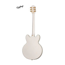 Epiphone Emily Wolfe "White Wolfe" Sheraton Semi-Hollow Electric Guitar, Case Included - Aged Bone White