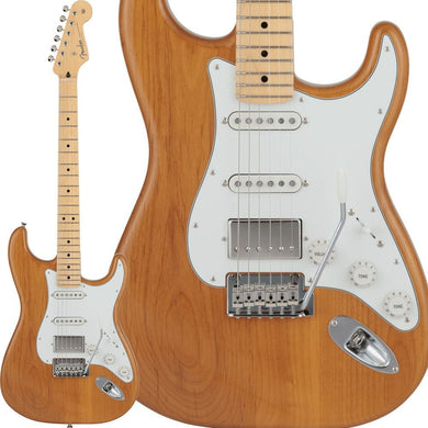 [PREORDER] Fender Japan Hybrid II Stratocaster HSS Electric Guitar, Maple FB, Vintage Natural