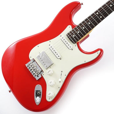 [PREORDER] Fender Japan Hybrid II Stratocaster HSS Electric Guitar, RW FB, Modena Red