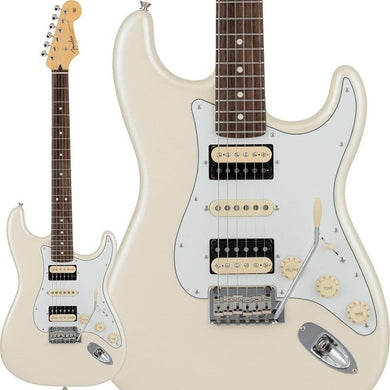 [PREORDER] Fender Japan Hybrid II Stratocaster HSH Electric Guitar, RW FB, Olympic Pearl