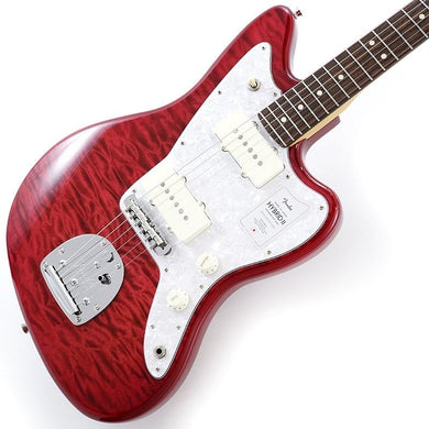 [PREORDER] Fender Japan Hybrid II Jazzmaster Electric Guitar w/Quilt Maple Top, RW FB, Quilt Red Beryl