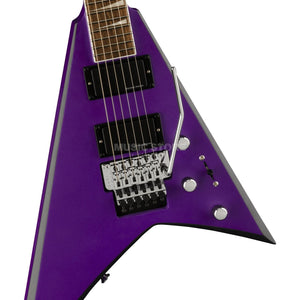[PREORDER] Jackson X Series Rhoads RRX24 Electric Guitar, Laurel FB, Purple Metallic with Black Bevels