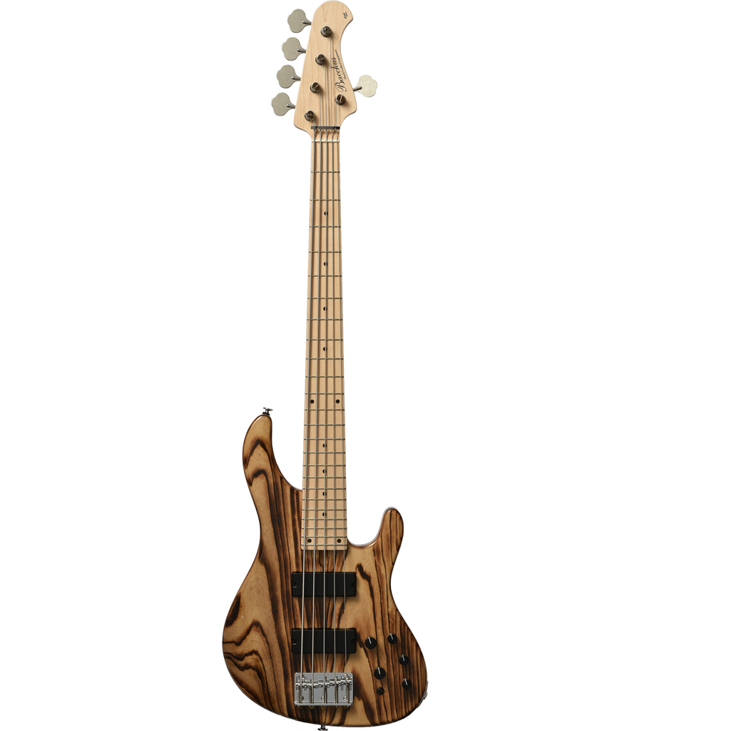 Bacchus TF5-STD-ASH NA-BN-(Maple) Ash Natural 5-String Active Bass 