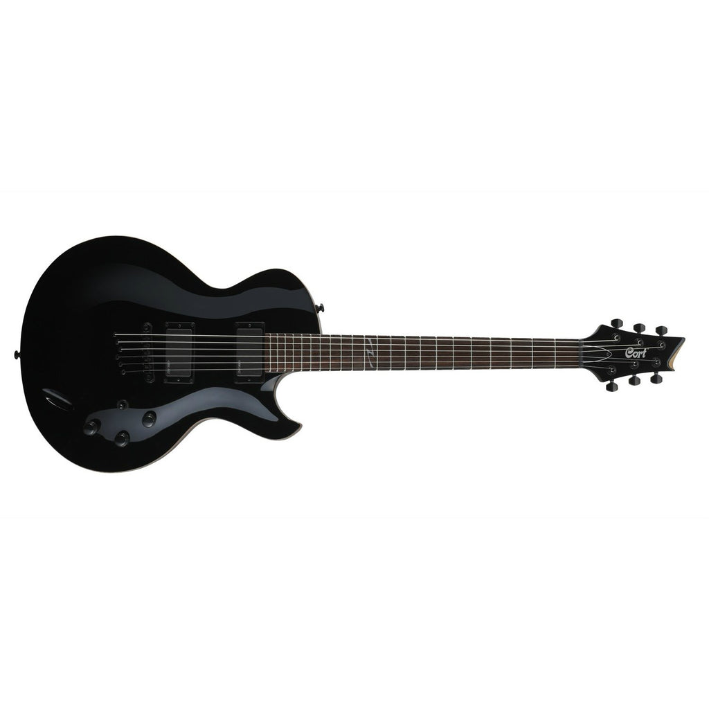 CORT ギター Cort X Series Electric Guitar – Open Pore Black | Bradford