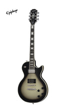Epiphone Adam Jones Les Paul Custom Art Collection Electric Guitar, Case Included - Julie Heffernan's "Not Dead Yet," Antique Silverburst