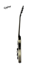 Epiphone Adam Jones Les Paul Custom Art Collection Electric Guitar, Case Included - Julie Heffernan's "Not Dead Yet," Antique Silverburst