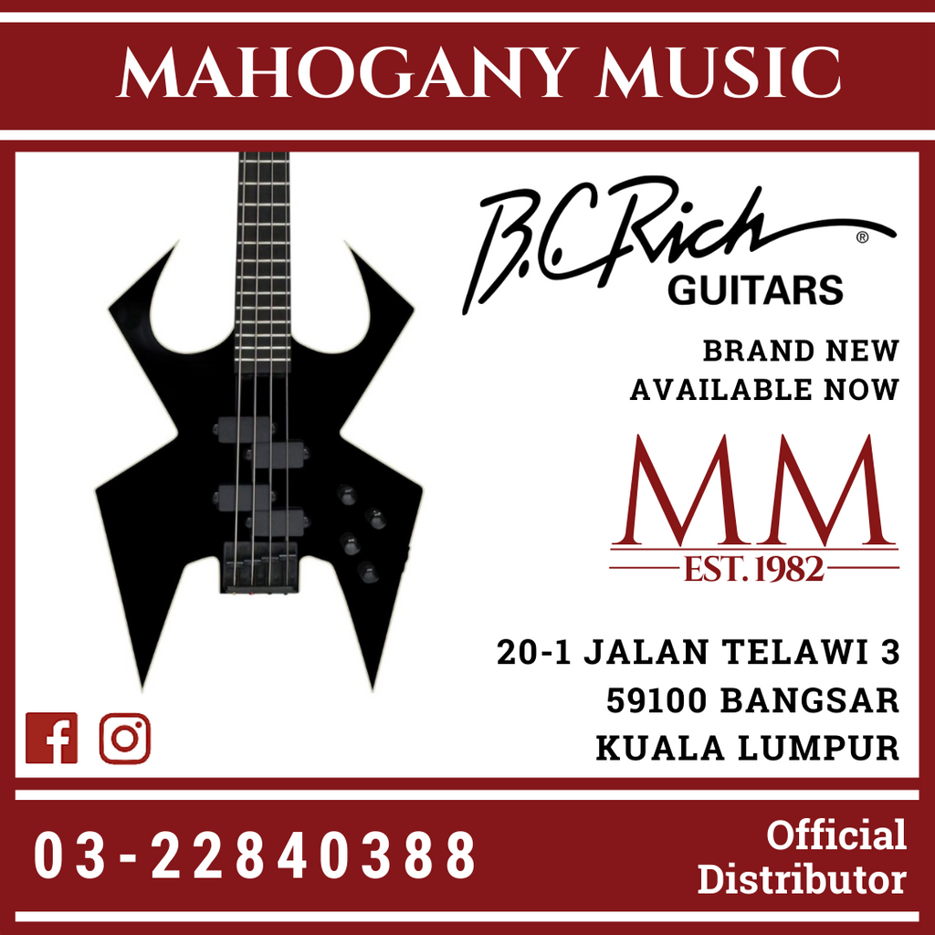 Guitar　Bass　–　Legacy　Mahogany　Rich　Music　Widow　Black