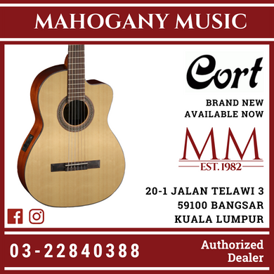 Cort AC-120CE Open Pore Classical Guitar