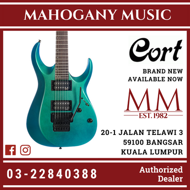 Cort X-300 Flip Blue Electric Guitar