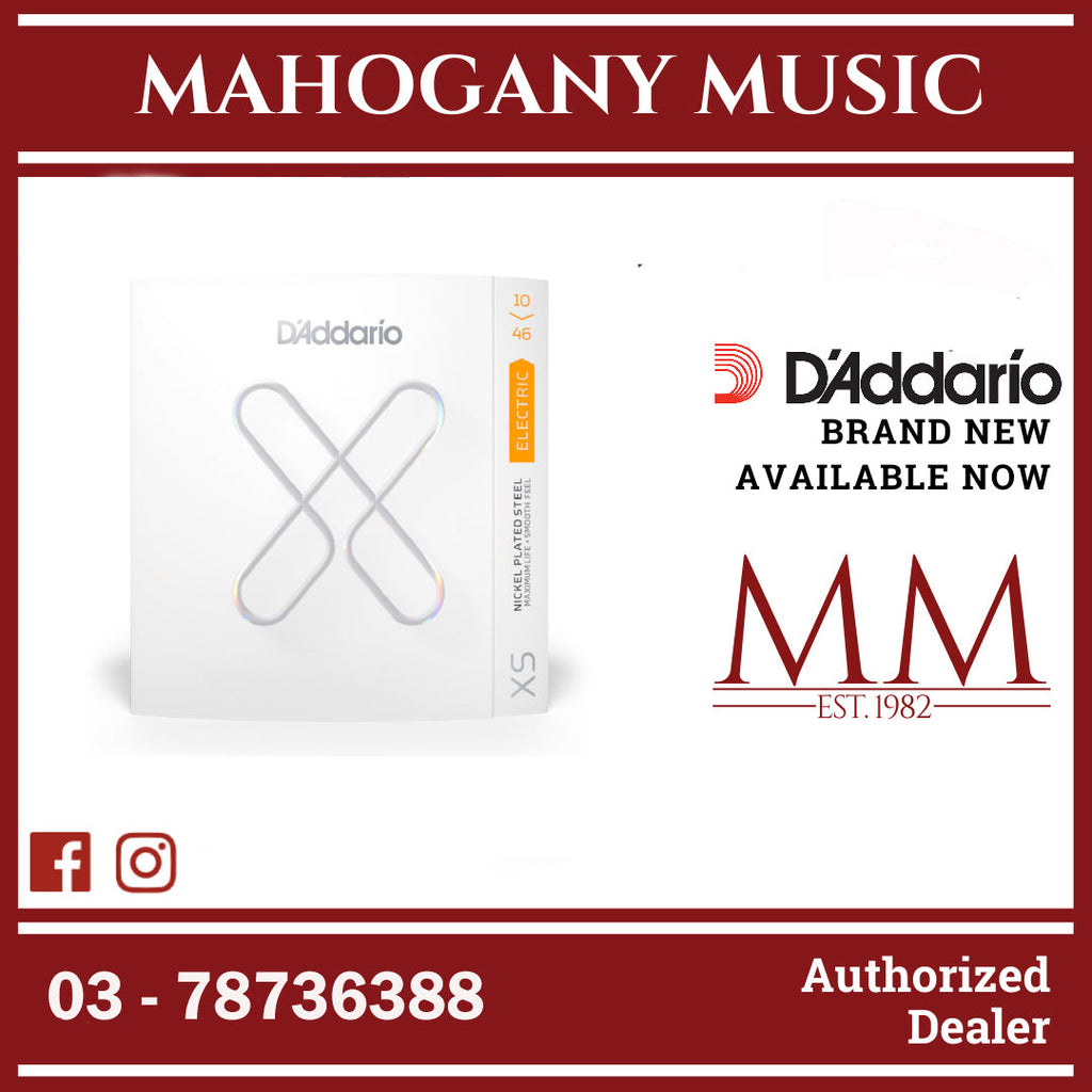 D'Addario XSE1046 XS Nickel Plated Steel Coated Electric Guitar String