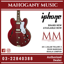 Epiphone Riviera Semi-Hollowbody Electric Guitar - Sparkling Burgundy